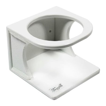 Trippnt TrippNT White HDPE 500mL Small Single Holder Bottle, 4-1/8"W x 4-1/8"D x 3-1/8"H 50569